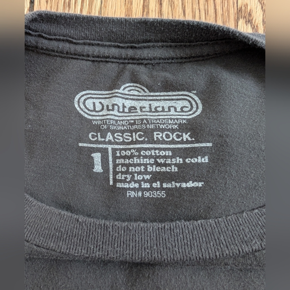 The Who Classic Rock Graphic Tee - Black/Grey Print - Picture 4 of 4